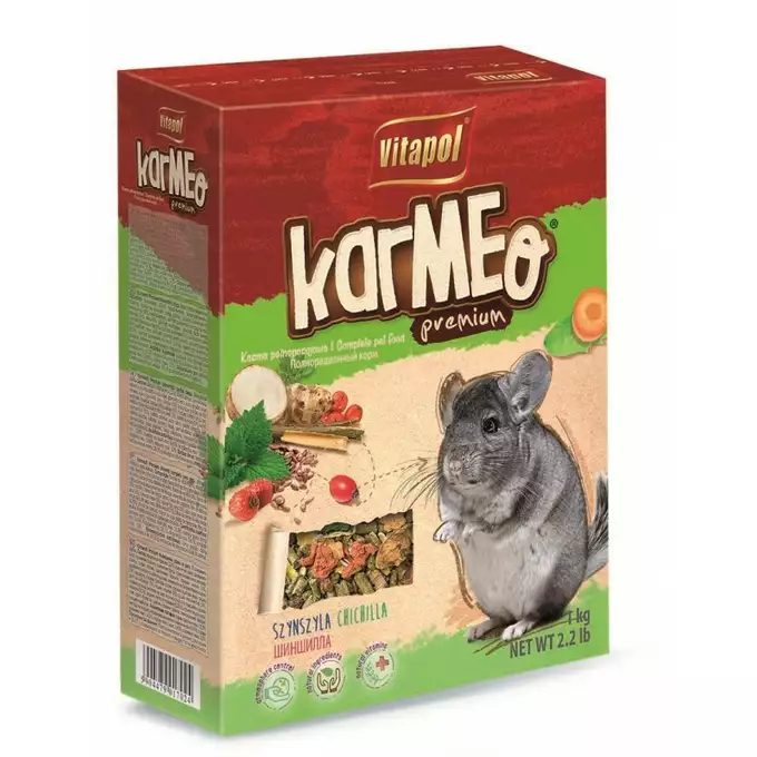 Karmeo POKARM DLA SZYNSZYLI 450g